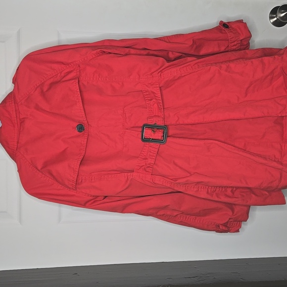 Red Banana Republic XL Trench Jacket - Picture 6 of 7